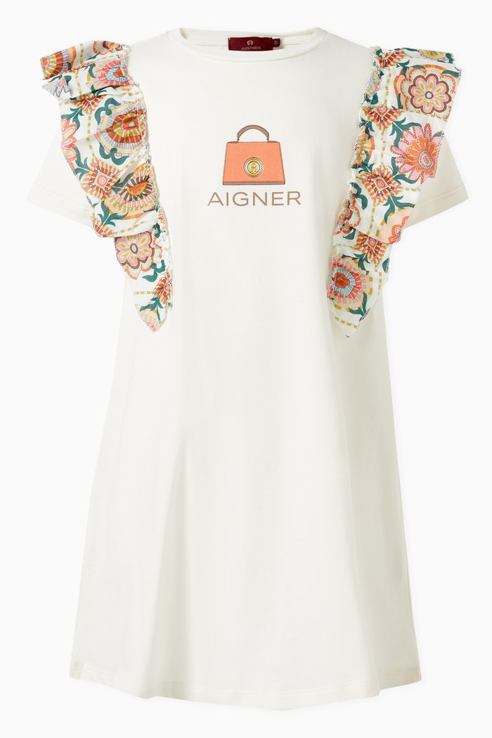 

Frill-sleeves Top, Gold