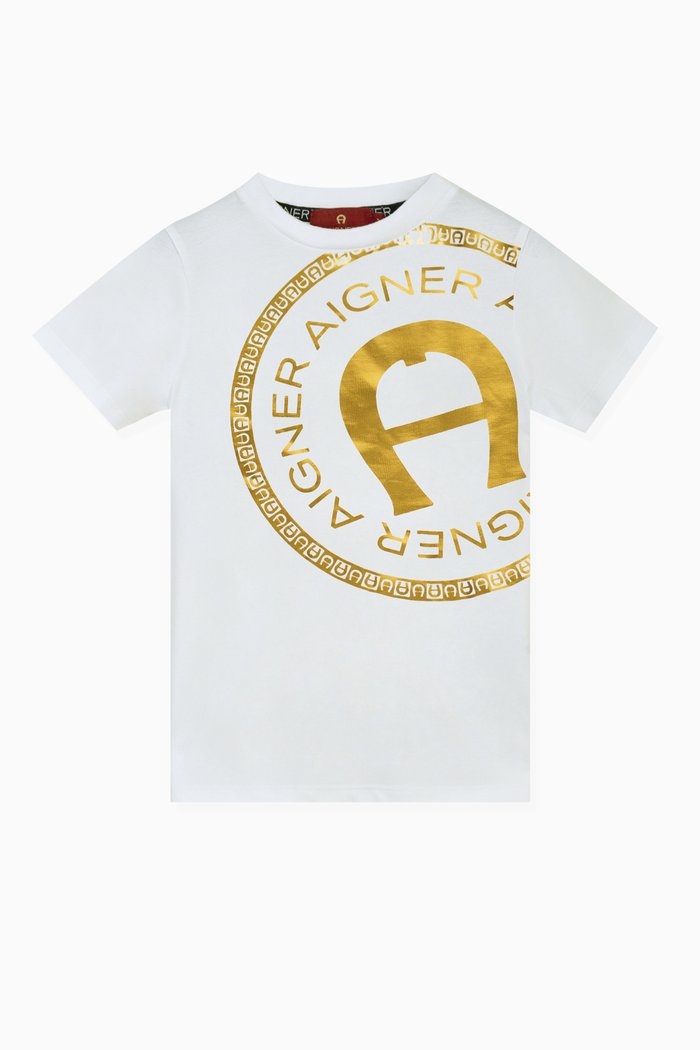 

Logo-print T-shirt in Cotton-jersey, White