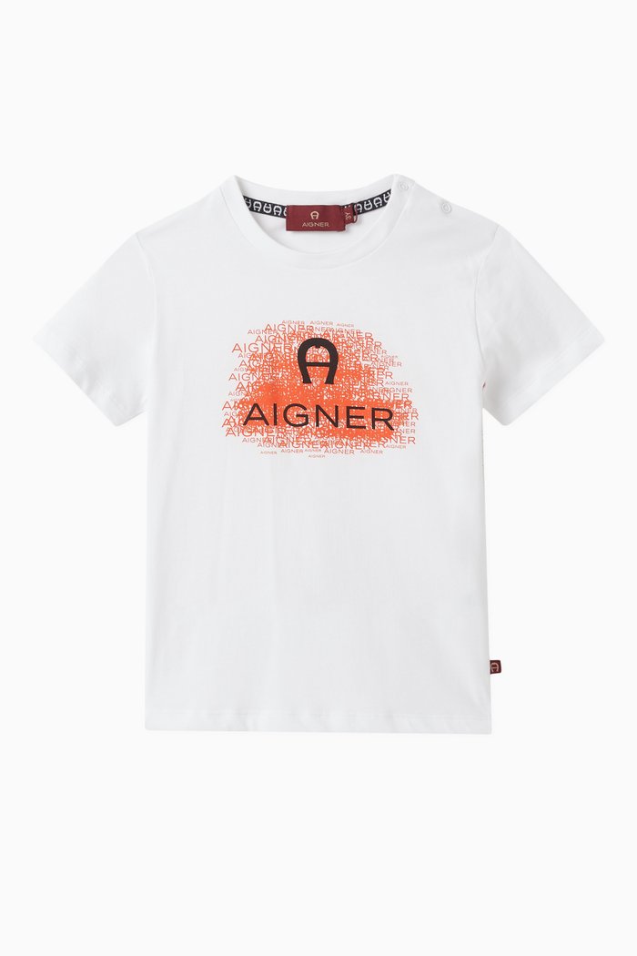 

Logo T-Shirt in Cotton, White