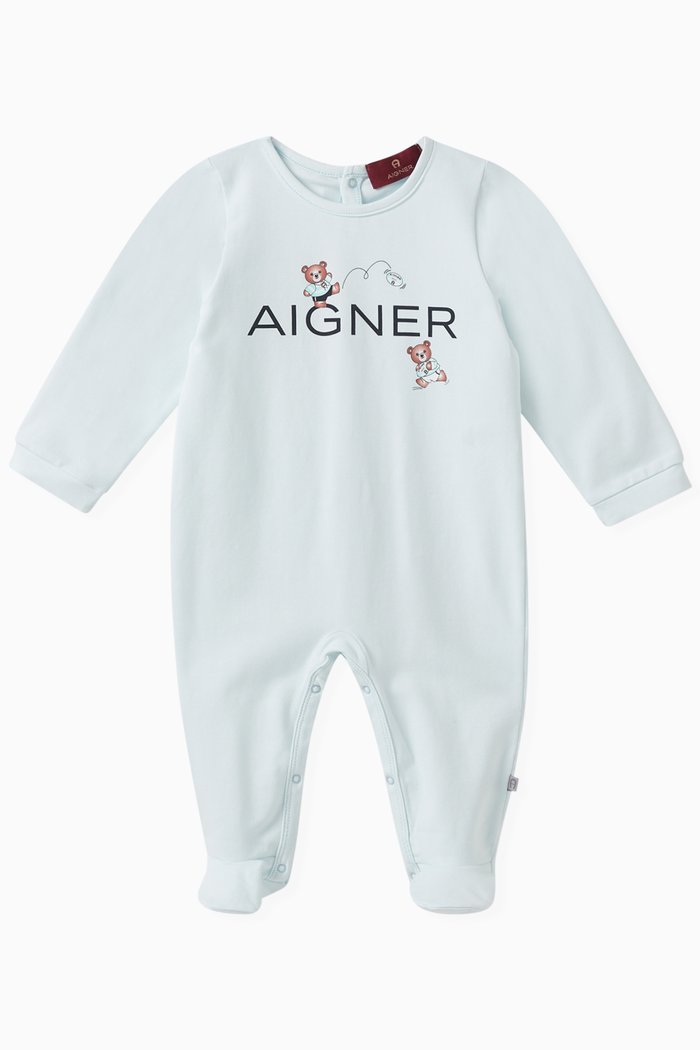 

Logo Overall in Cotton, Blue