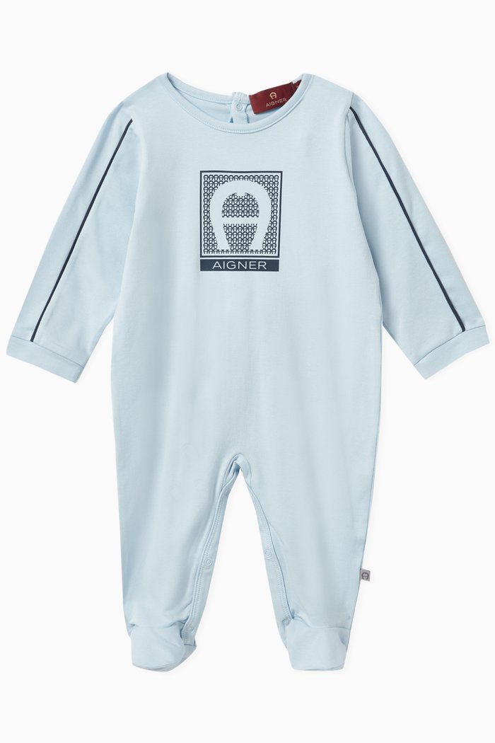 

Logo Overall in Cotton, Blue