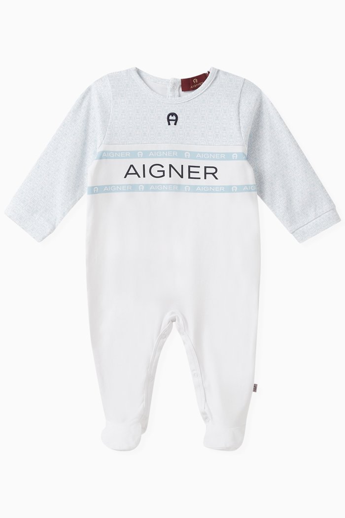 

Logo Overall in Cotton, Blue