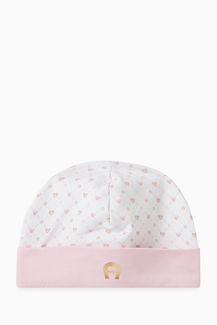 

Logo Cap in Stretch Pima Cotton, Pink