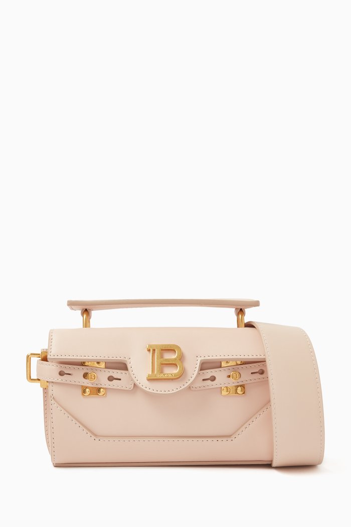 

B-Buzz 19 Baguette Bag in Smooth Leather, Neutral