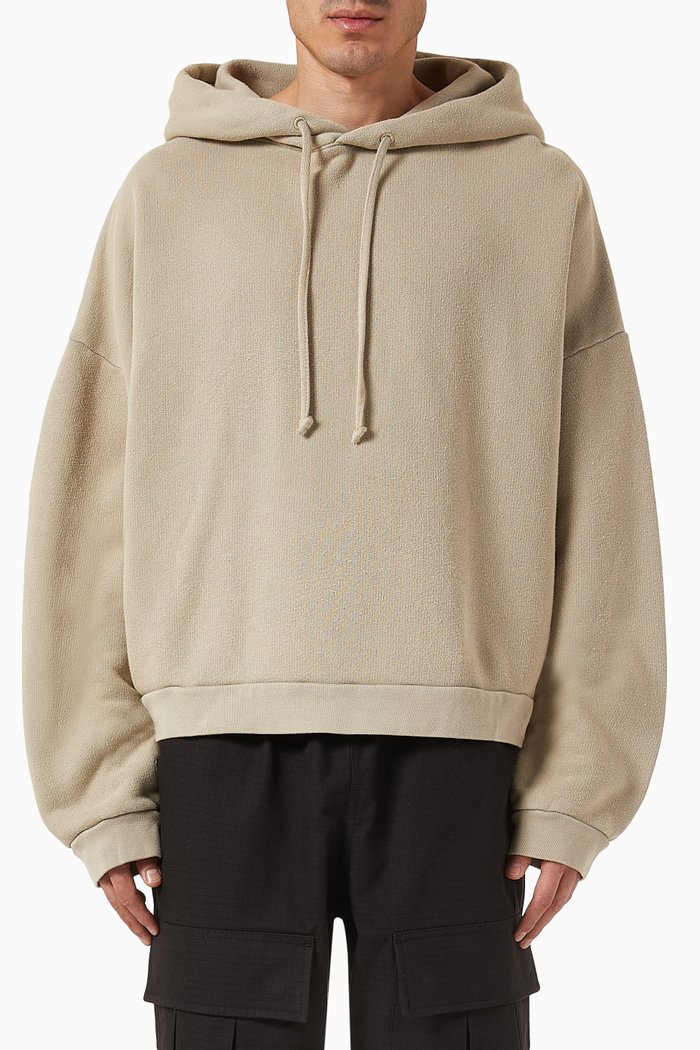 

Oversized Hoodie in Organic Cotton, Grey
