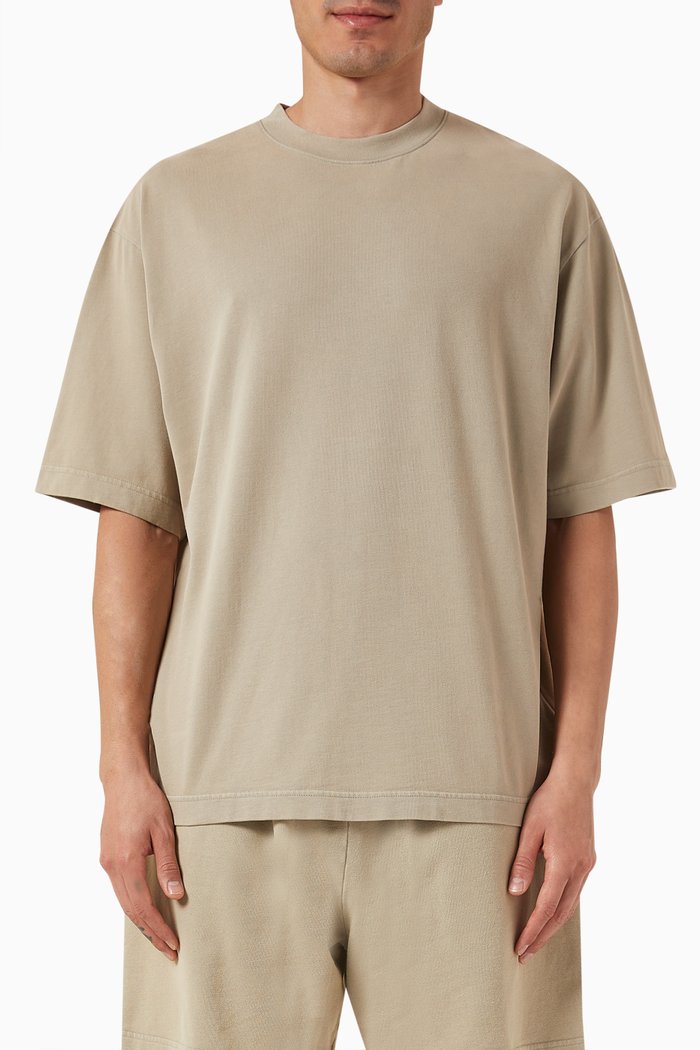 

Logo T-shirt in Organic Cotton, Grey
