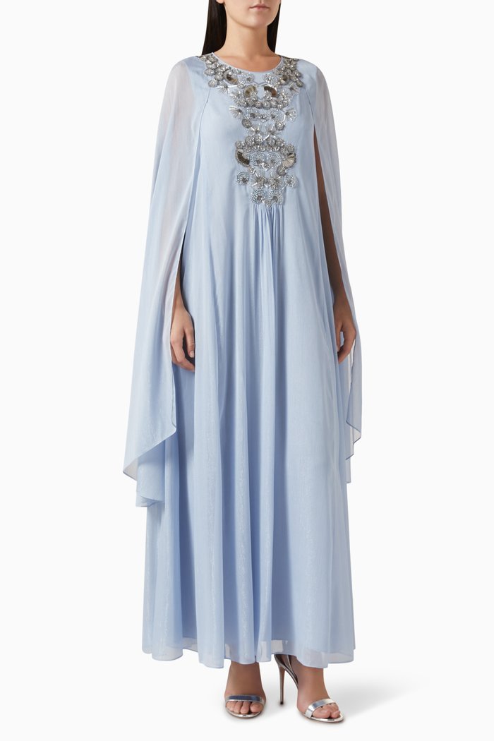 

Auriga Embellished Kaftan, Blue