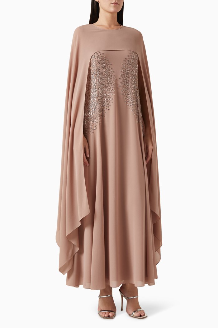 

Indus Embellished Kaftan, Pink