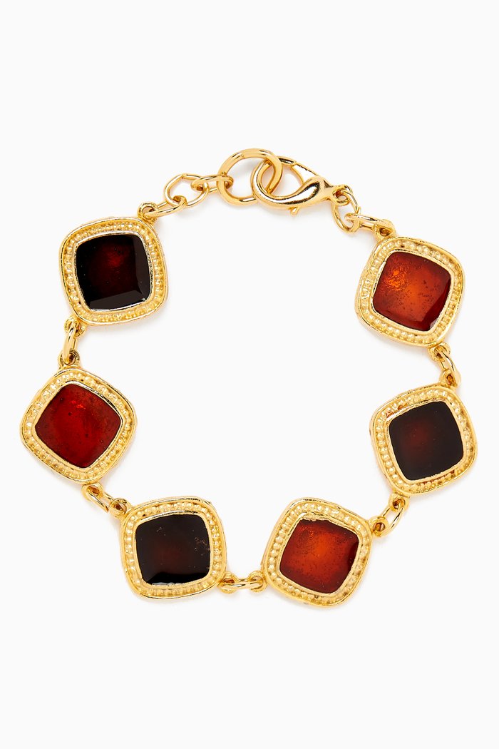 

Rediscovered 1980s Vintage Bracelet, Gold