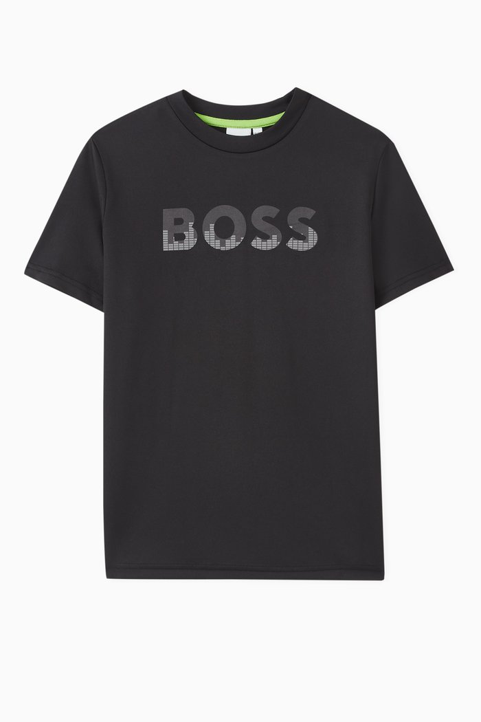 

Logo-print T-shirt in Cotton, Black