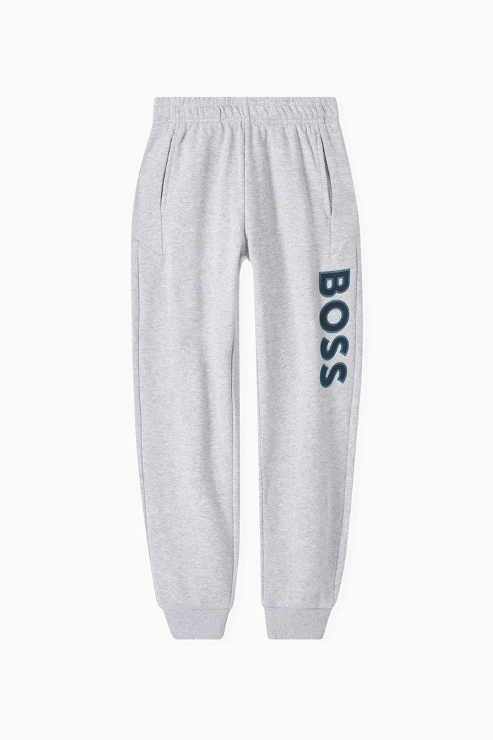 

Logo-print Joggers in Cotton-fleece, Grey