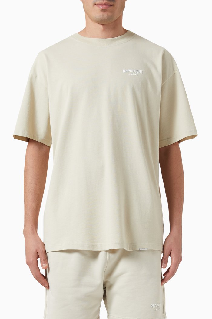 

Owners Club Logo T-shirt in Cotton-jersey, Neutral
