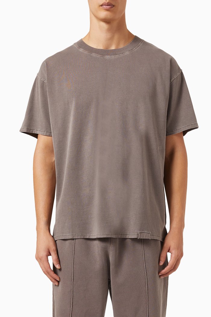 

Intial T-shirt in Cotton-jersey, Grey