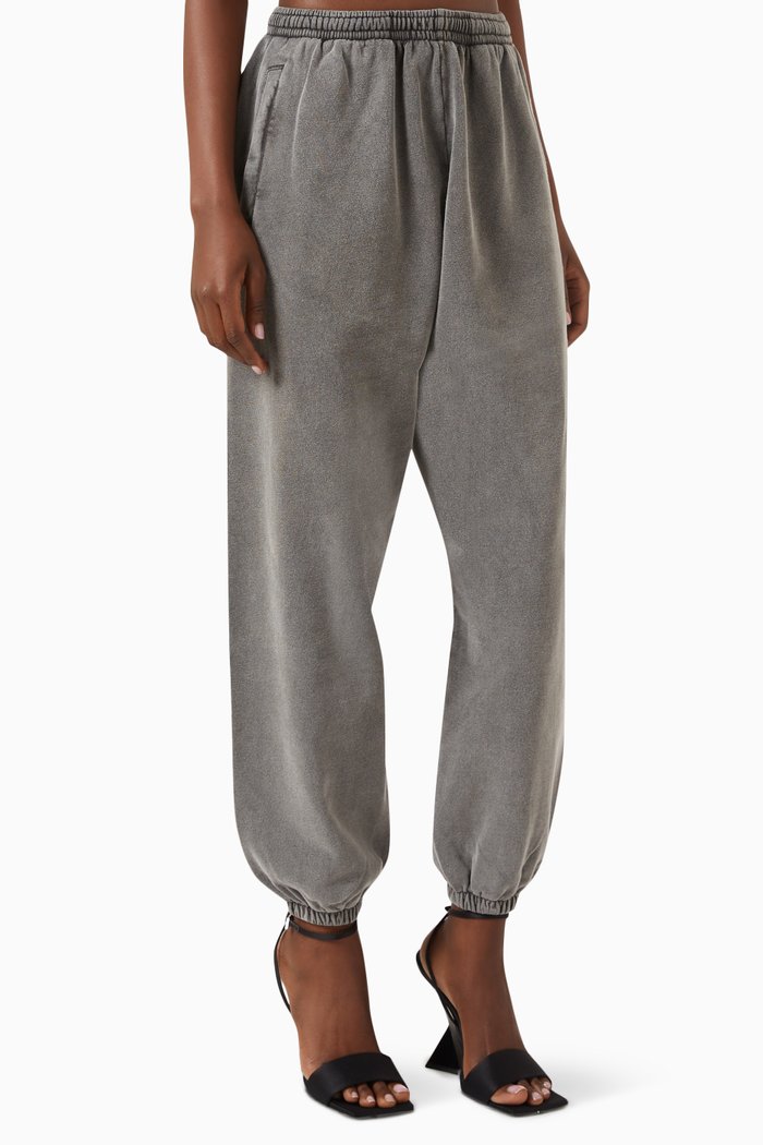 

Sweatpants in Organic Cotton, Black