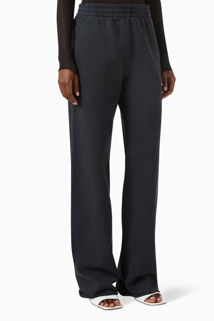 

Sweatpants in Cotton Blend, Black