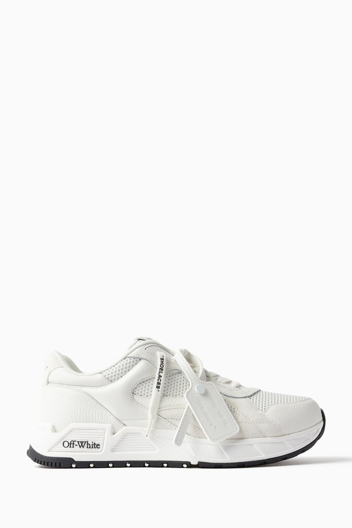 

Kick Off Sneakers in Leather, White