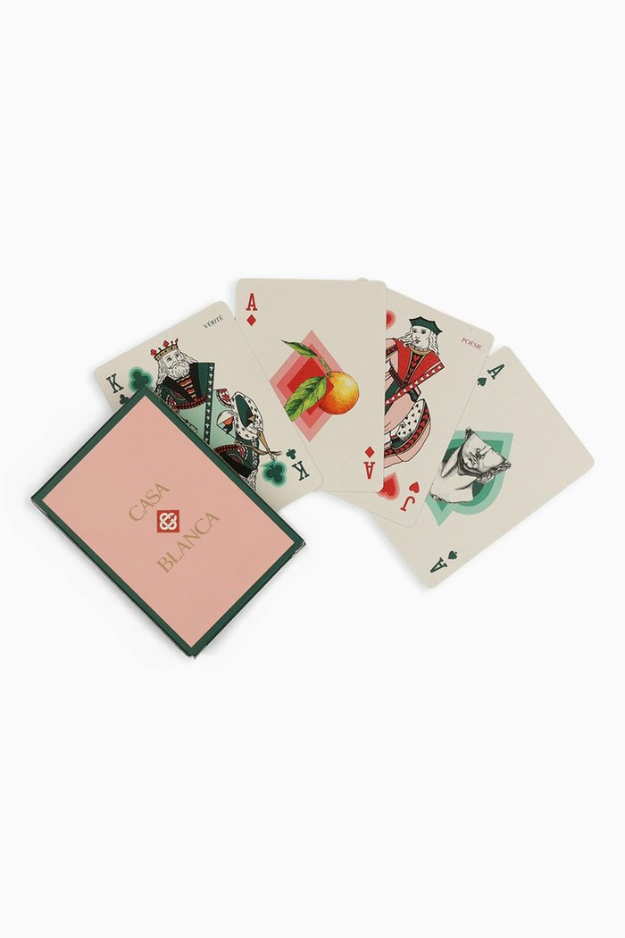 Playing Cards, White