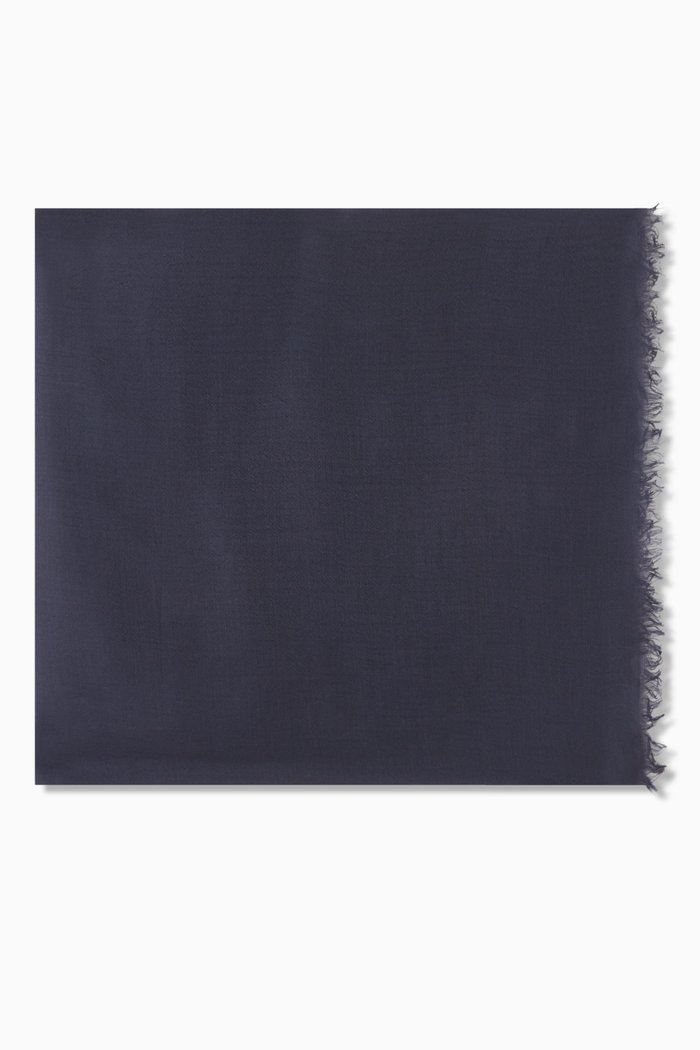 

Arsenio Scarf in Viscose, Blue