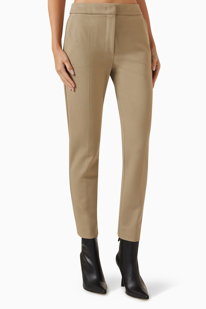 

Pegno Pants in Viscose Jersey, Neutral