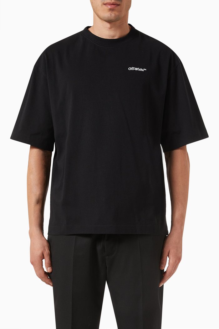 

Tattoo Arrow Skate T-shirt in Cotton Jersey, Black