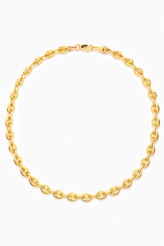 

Puffy Maritime Anklet in 10kt Gold, Yellow