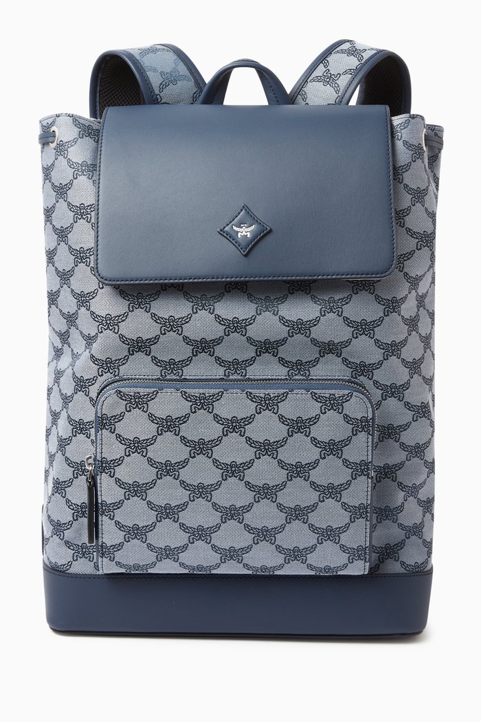 

Lauretos Backpack in Canvas, Blue