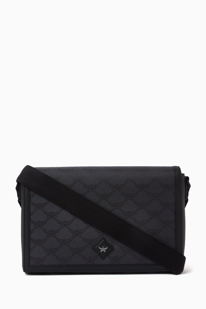 

Lauretos Messenger Bag in Canvas, Grey