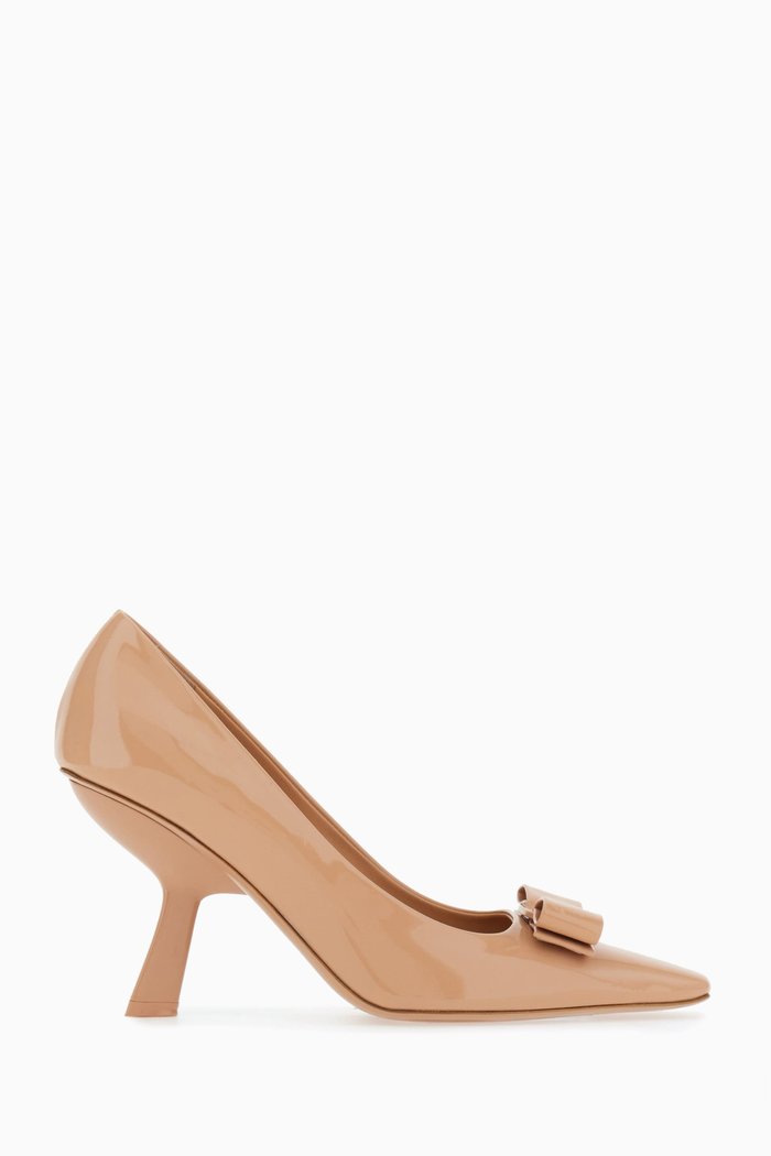 

Anz 85 Pumps in Patent Leather, Neutral
