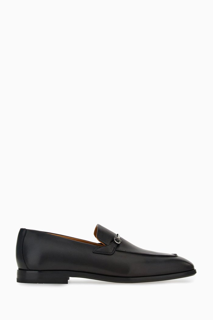 

Fedro Loafers in Leather, Black