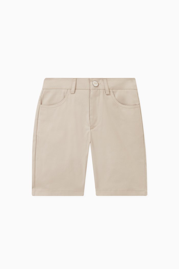 

Junior Shorts in Cotton, Neutral