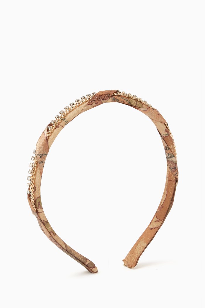 

Crystal-embellished Headband, Orange