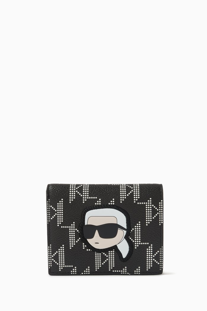 

K/lkonik 2 Wallet in Faux Leather, Black