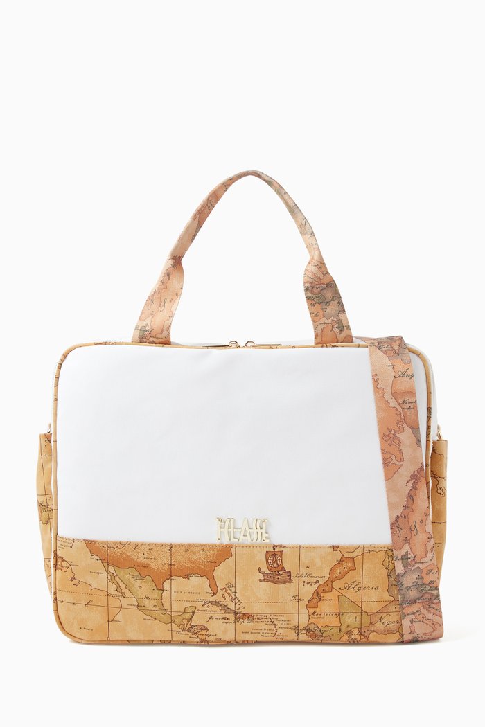 

Logo Changing Bag, White