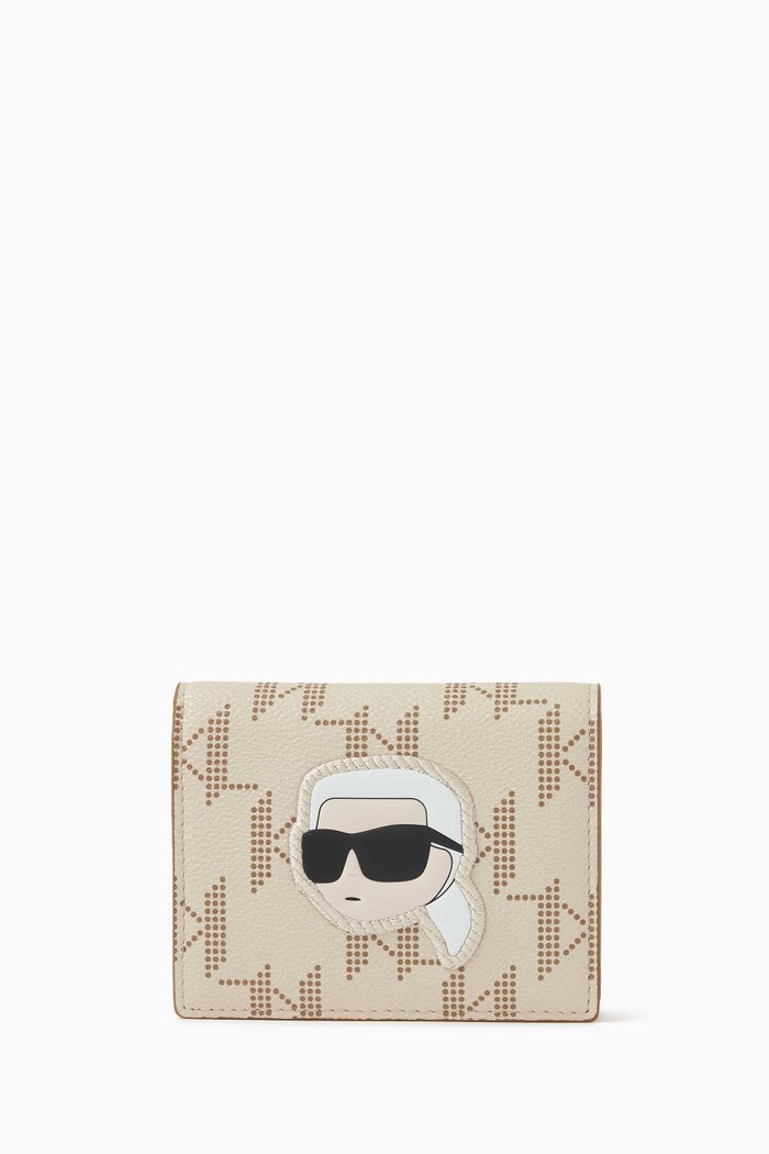 

K/lkonik 2 Wallet in Faux Leather, White