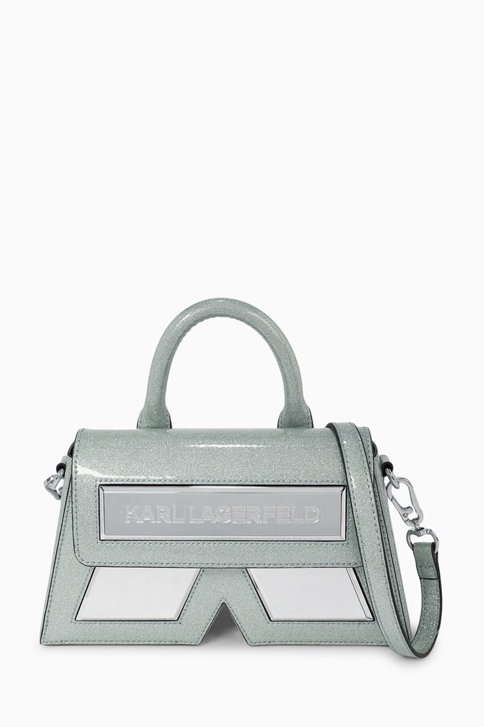 

Icon Glitter Crossbody Bag, Blue