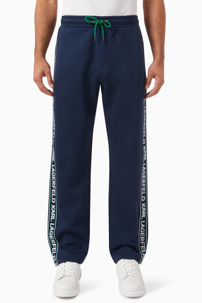 

Logo Sweatpants in Eco-viscose, Black
