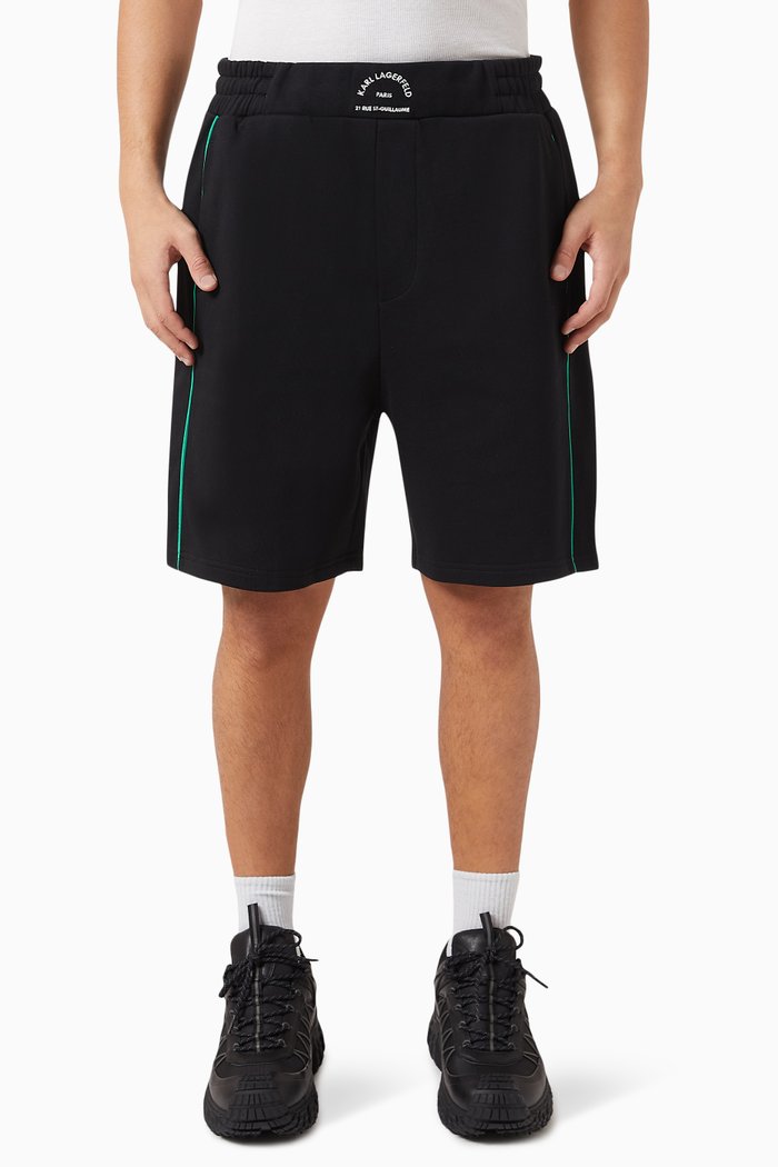 

RSG Boxing Sweat Shorts in Jersey, Black