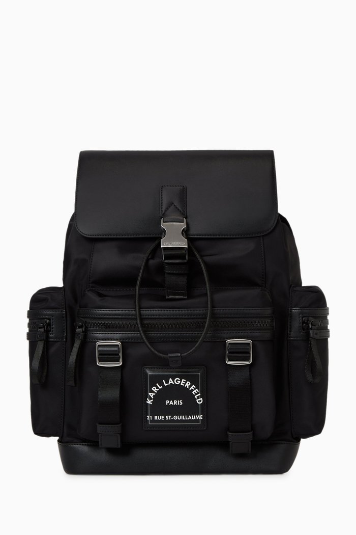 

K/RSG Utility Backpack in Nylon, Black