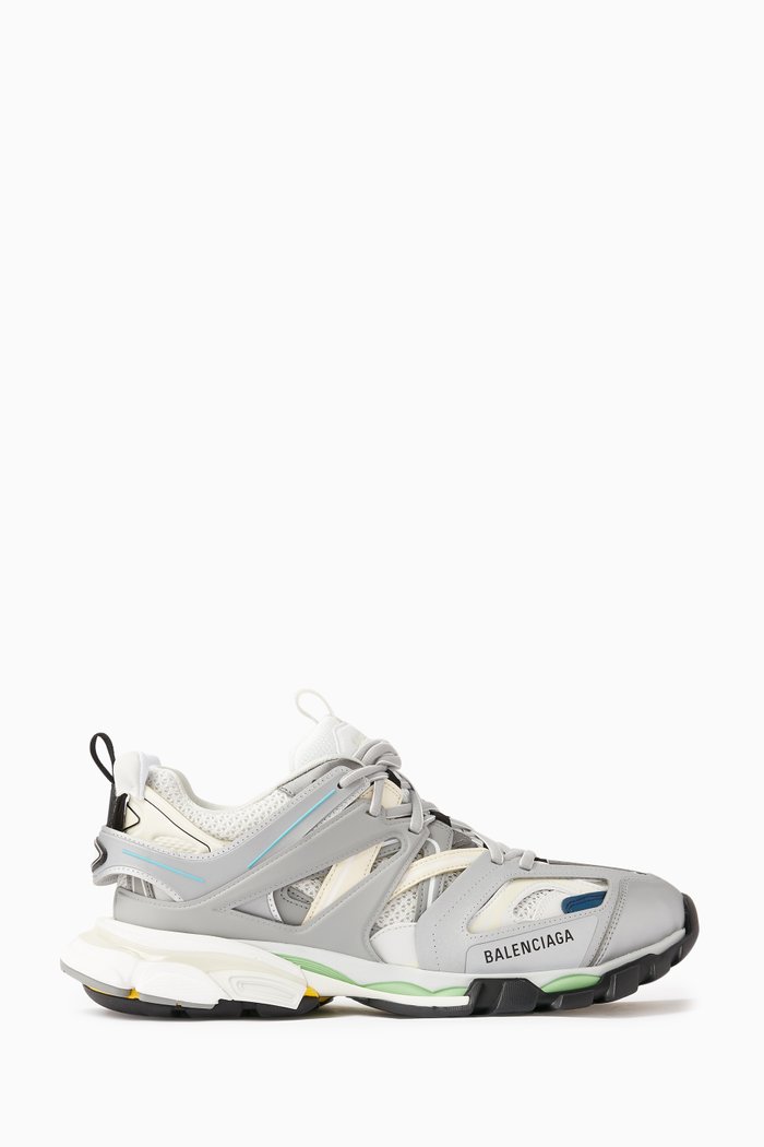 

Track Sneakers in Polyurethane, Grey