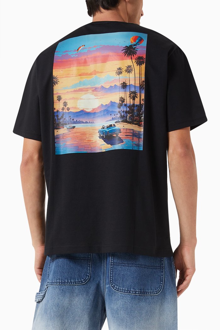 

Dean T-shirt in Cotton-jersey, Black