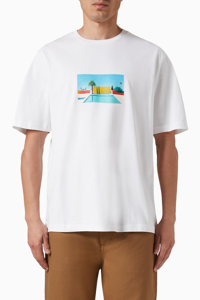

Dean T-shirt in Cotton-jersey, White