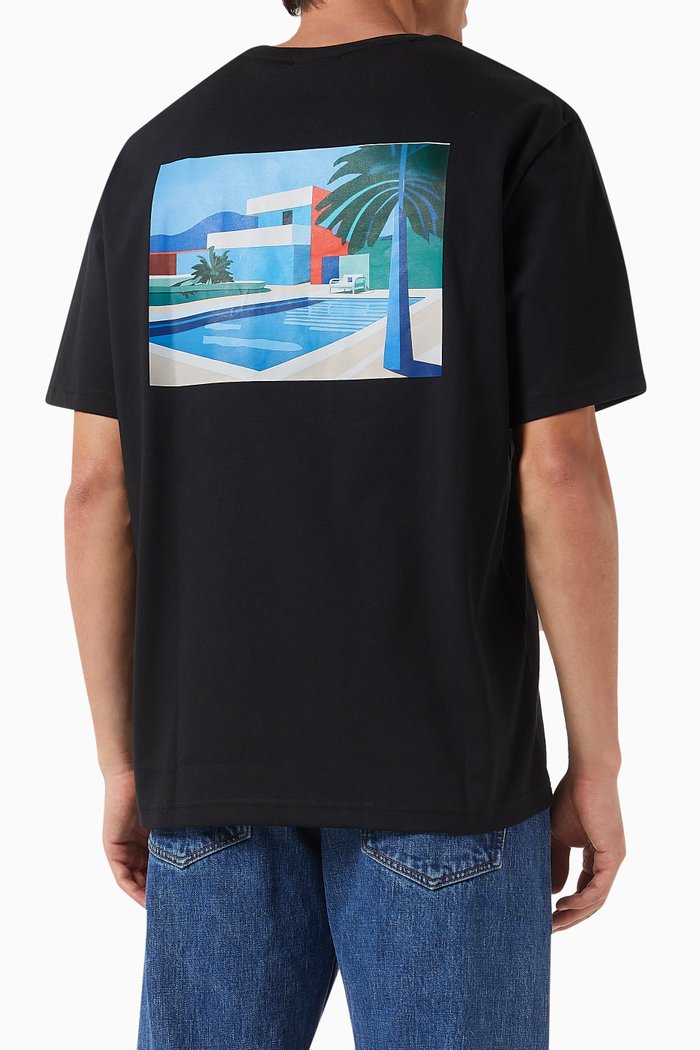 

Dean T-shirt in Cotton-jersey, Black