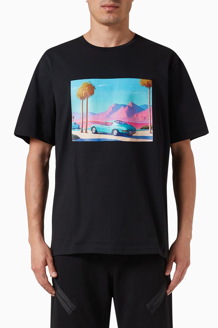 

Dean T-shirt in Cotton-jersey, Black