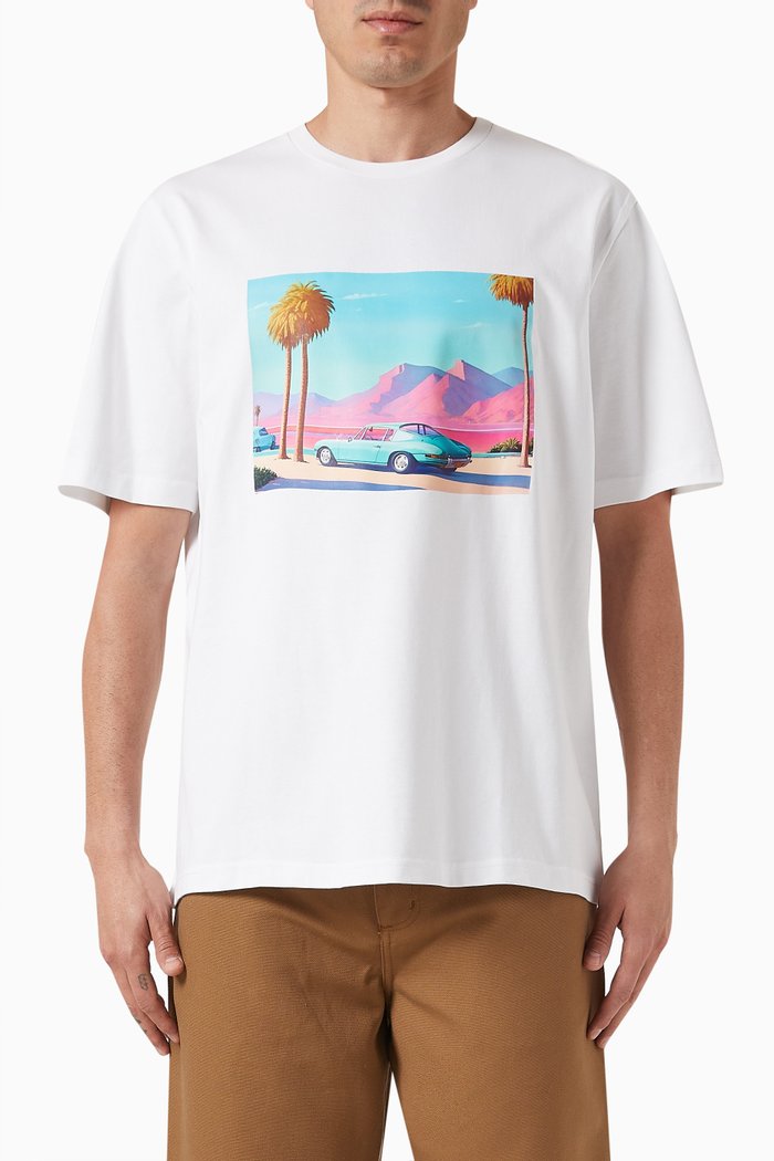 

Dean T-shirt in Cotton-jersey, White