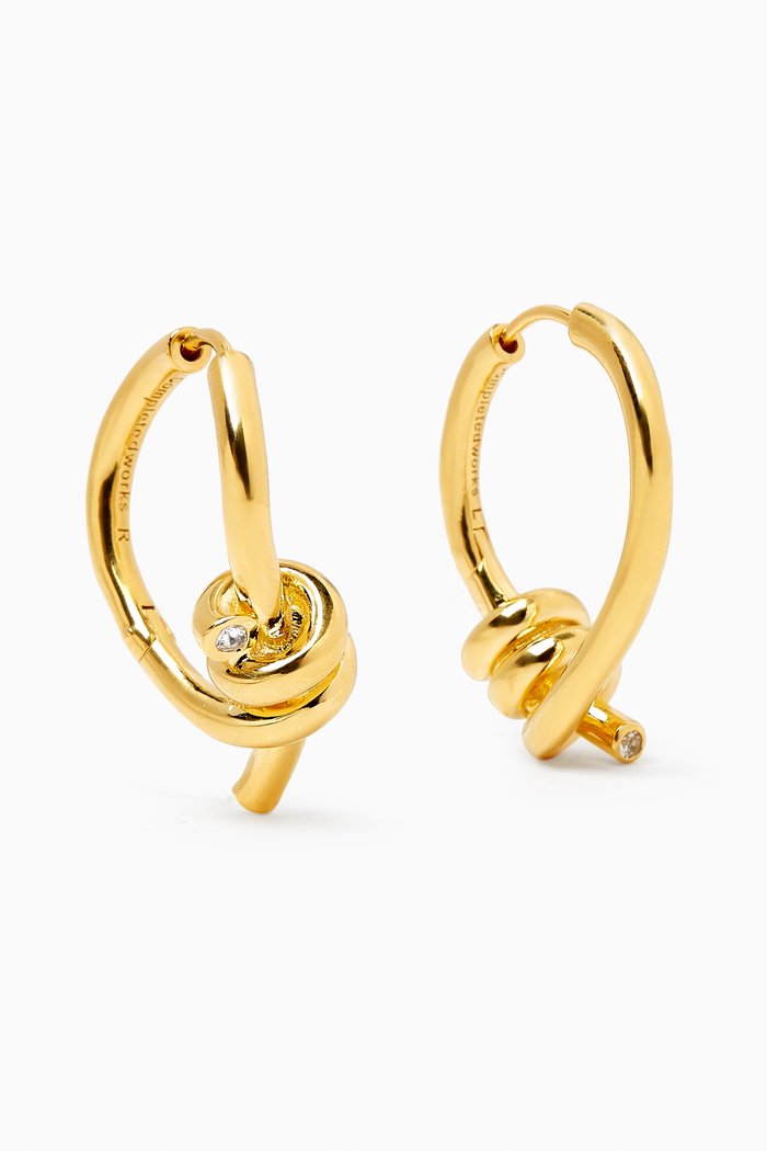 

Freedom To Imagine II Hoop Earrings in Gold Vermeil, Yellow
