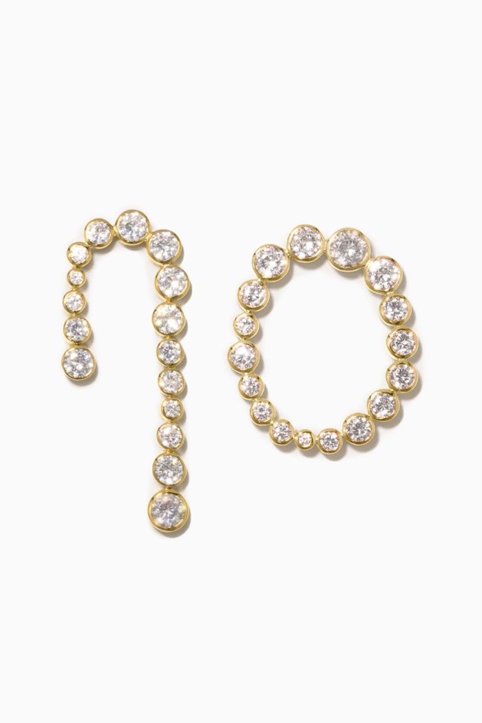 

Glade CZ Earrings in 18kt Gold Vermeil, Yellow