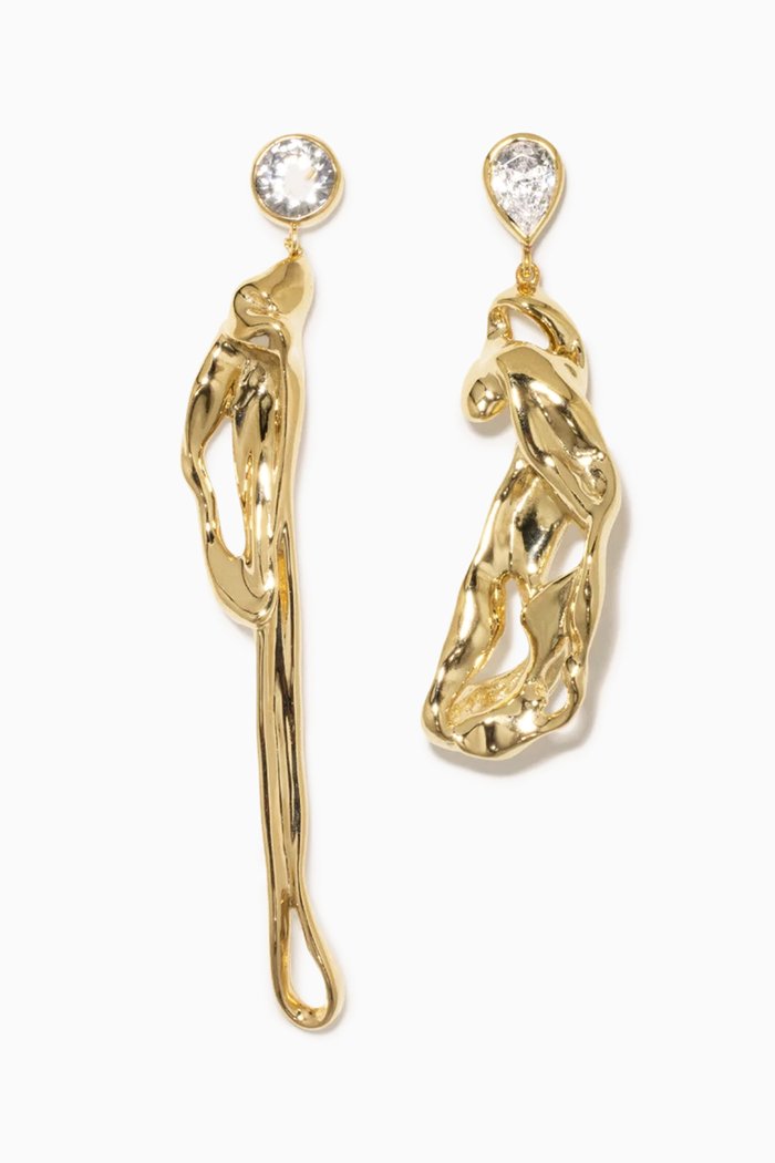 

Dreams of Mercury Earrings in 18kt Gold Vermeil, Yellow