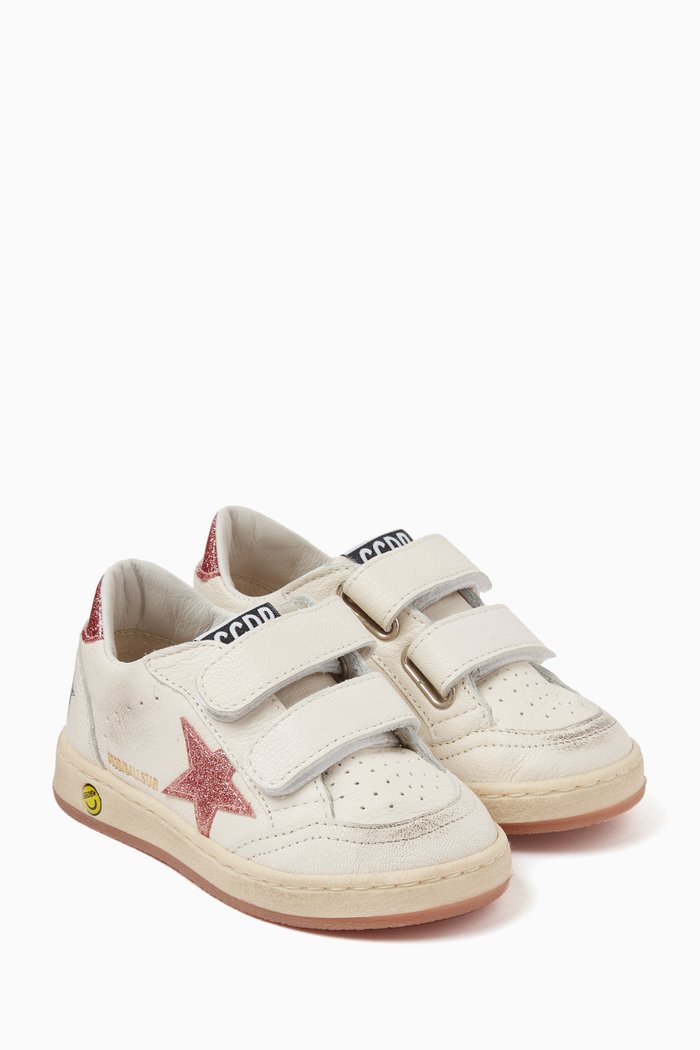 

Ballstar Sneakers in Leather, White