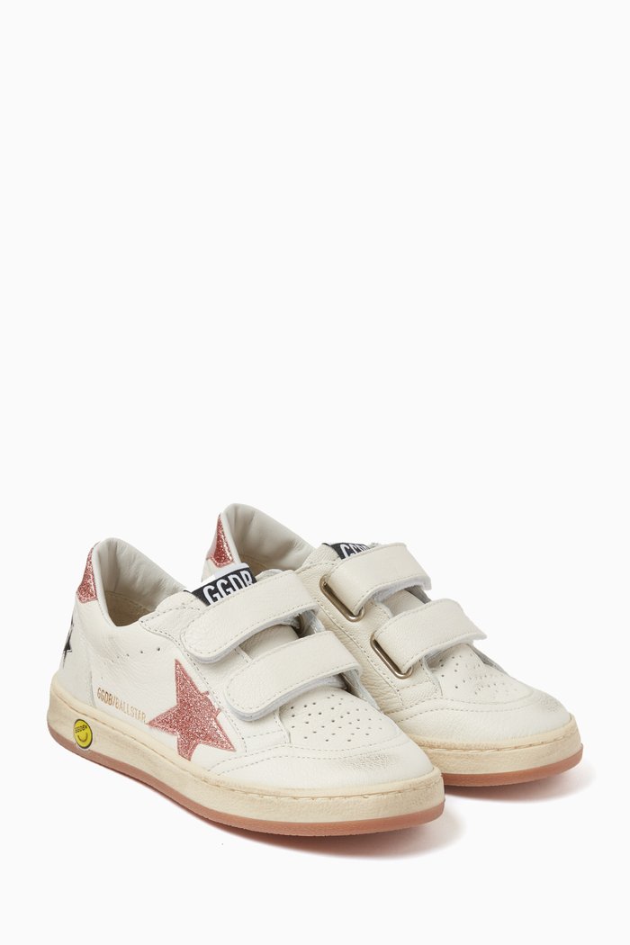 

Ballstar Sneakers in Leather, White