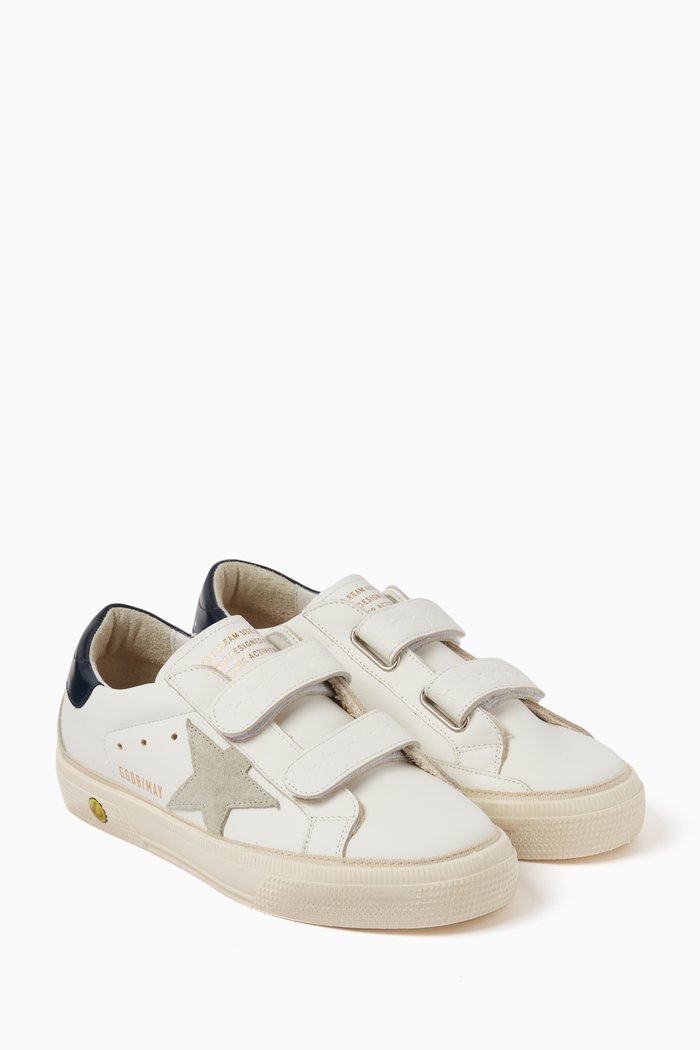 

May School Sneakers in Leather, White